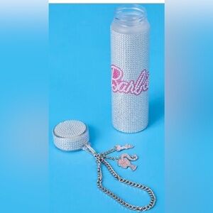 Rhinestone Barbie Water Bottle - NIB